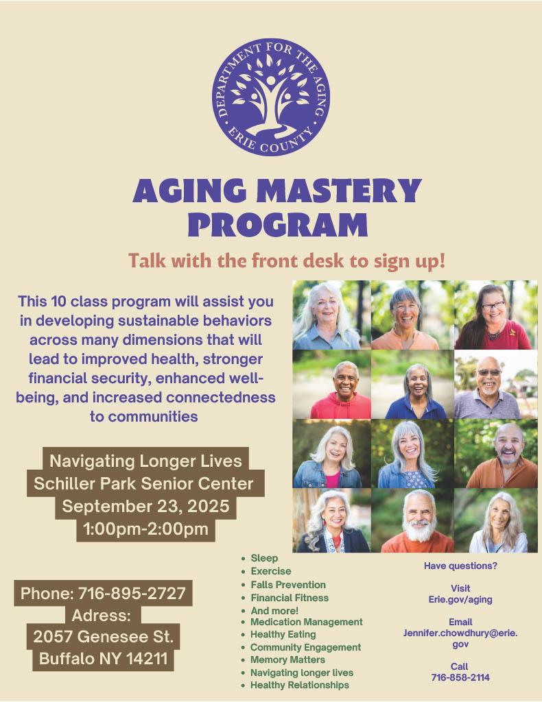 Program decorative flyer 