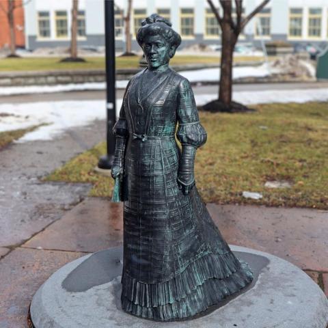 Mary Burnett Talbert, 1866-1923: Statue outside of Old Erie County Hall, Buffalo, NY.