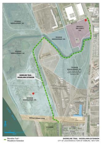 route of woodlawn extension