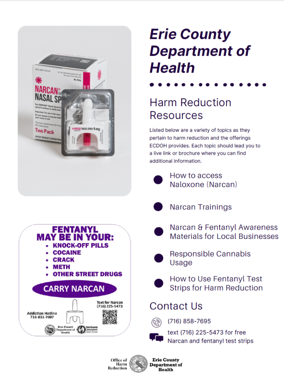 harm reduction flyer