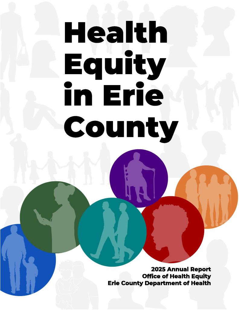 Cover image of report with colorful abstract graphics of word balloons