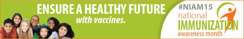 Ensure Healthy Future Preteen Vaccine Banner