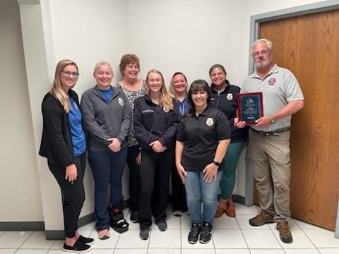 Office of Public Health Emergency Preparedness staff group photo from September 2024
