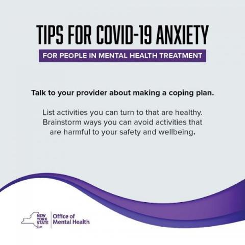 Tips for COVID19 Anxiety