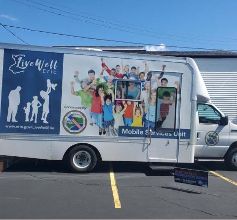 LiveWell Erie County Curbside Care Van