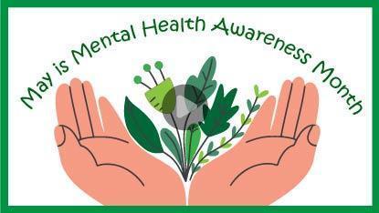 hands holding foilage