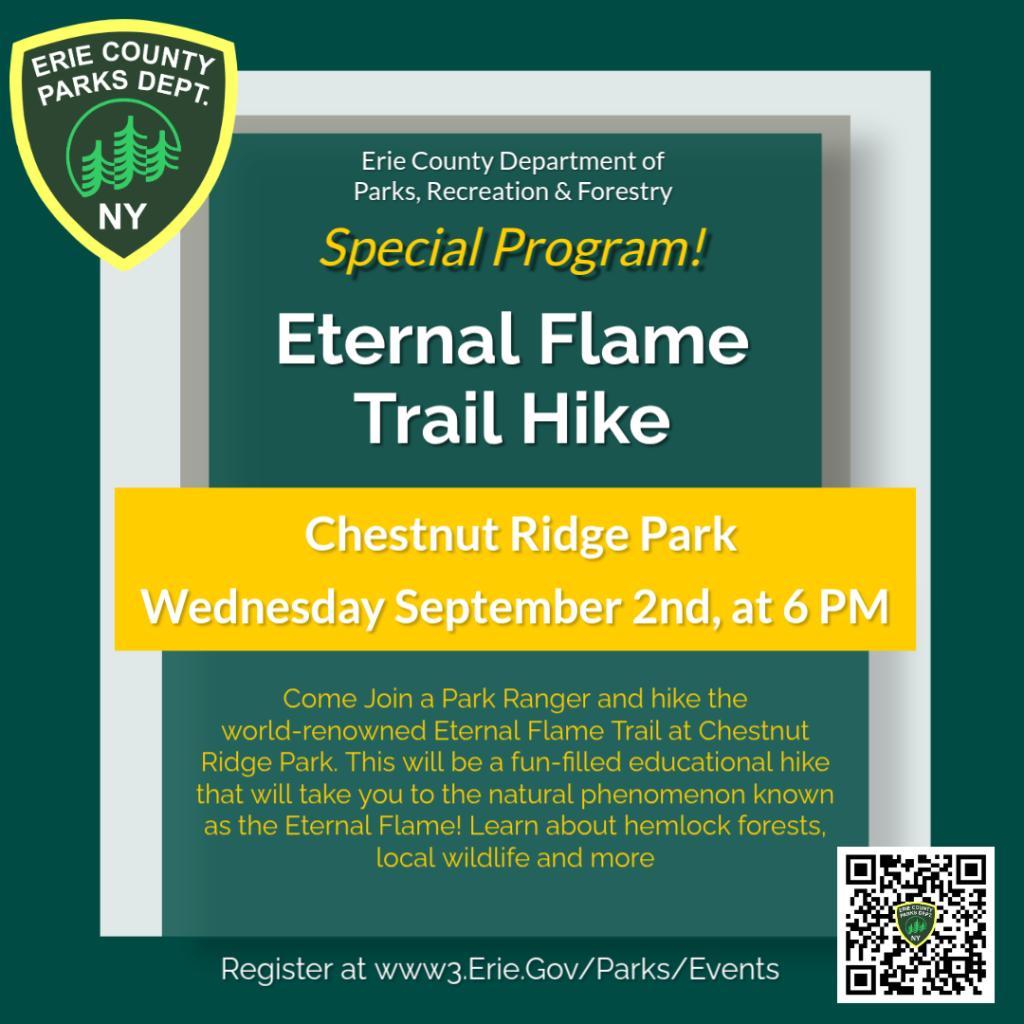 Eternal Flame Hike September 2, 2026