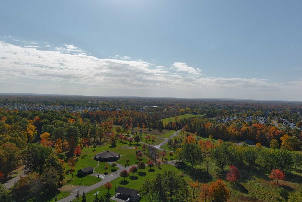 Como Lake Park Drone Photo