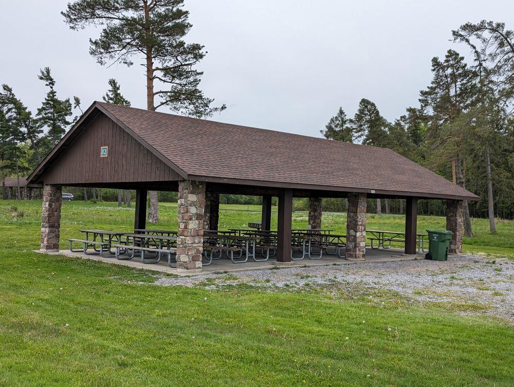 Como Lake Park Shelter 12