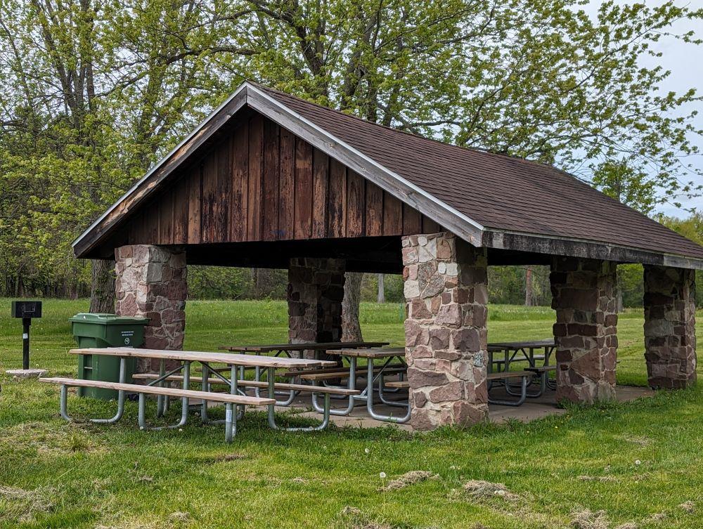 Como Lake Park shelter 17B