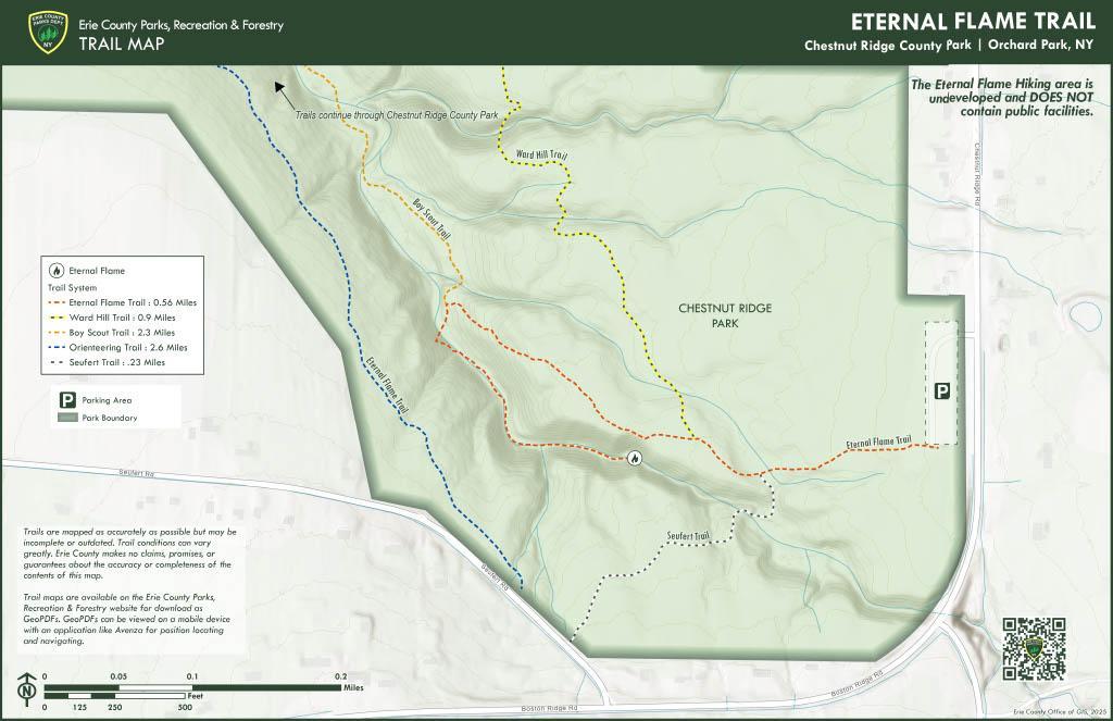 eternal flame trail map