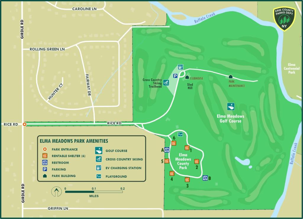 Elma Meadows Amenities Map