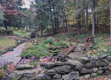 Akron Falls Park Rock Garden