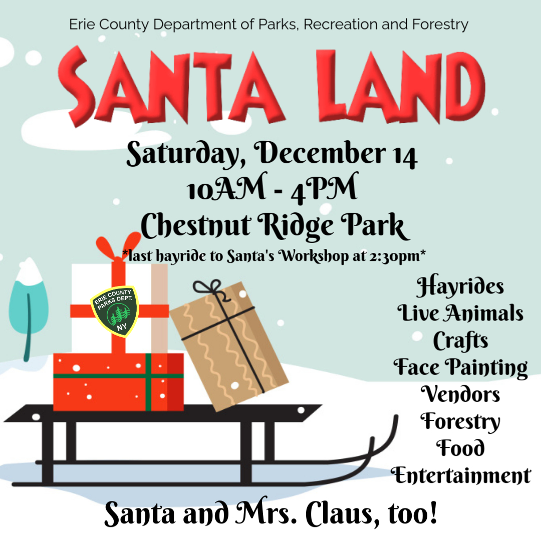 santa land info graphic