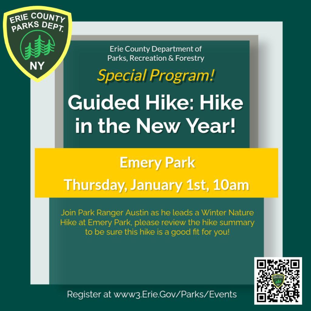 Guided Hike: Hike in the New Year!