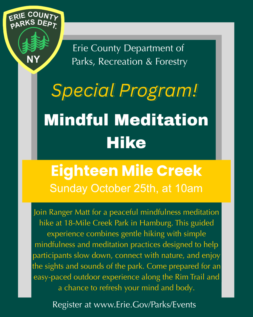 Mindful Meditation Hike