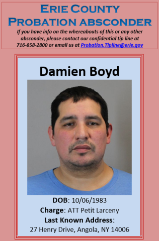 Absconder Damien Boyd