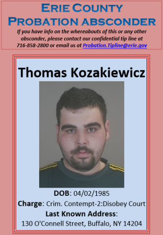 Absconder Thomas Kozakiewicz
