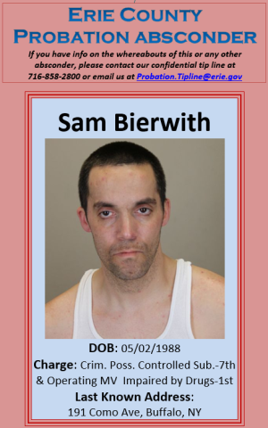 Probation Absconder Sam Bierwith