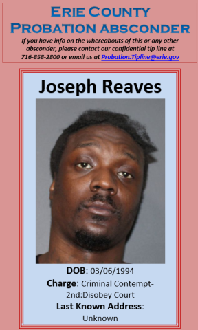 Absconder Joseph Reaves