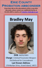 Absconder Bradley May