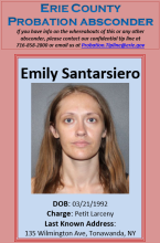 Absconder Emily Santarsiero