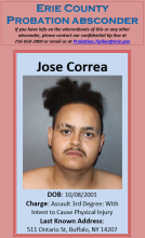 Probation Absconder Jose Correa