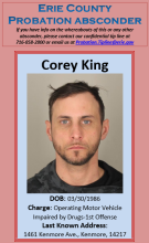 Absconder Corey King