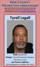 Absconder Corey Legall