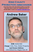 Absconder Andrew Baker