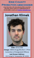 Absconder Jonathan Klimek