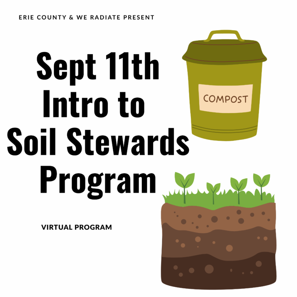 Flyer advertising for the September 11th Soil Stewards Introductory virtual session.