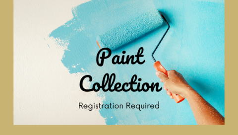 Paint collection advertisement.
