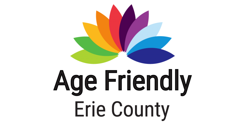 Age Friendly Erie County logo